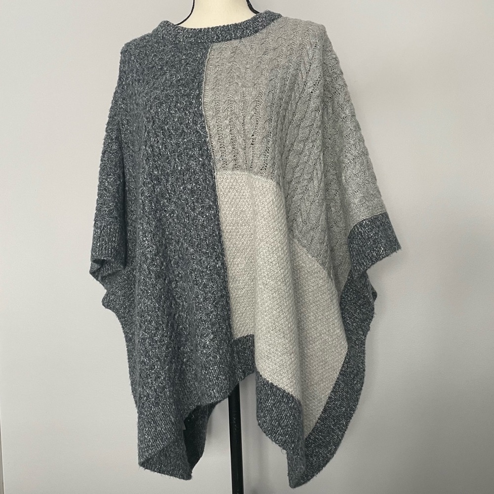 Lou & Grey Soft Knit Poncho Sweater